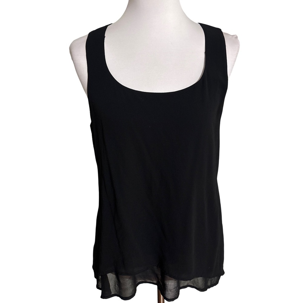 White House Black Market Black Classic Tank Top